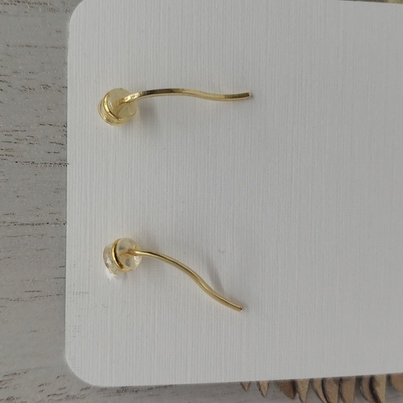 1881- Beaded Dangle Women's Handmade Earrings NWT - Picture 4 of 4